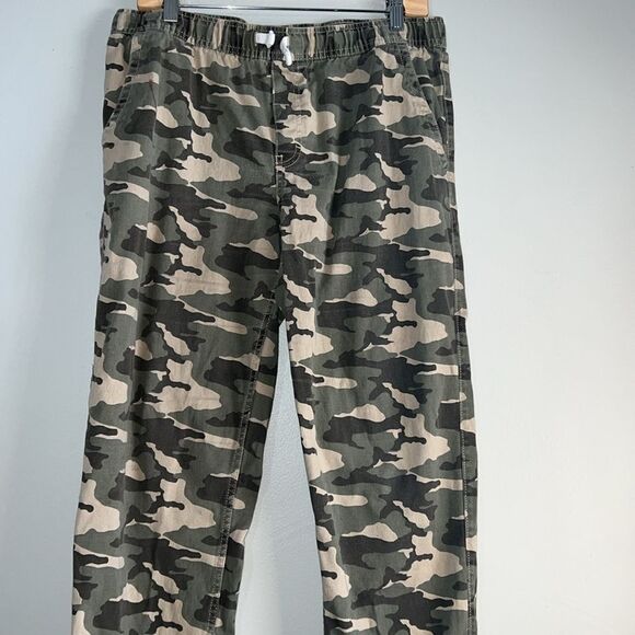 Boys camouflage pants with elastic drawstring waist size XL (14-16 Husky) - Picture 4 of 7